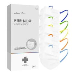 海氏海诺 艾暖 一次性医用外科口罩独立包装口罩成人夏季薄款防尘白色20只