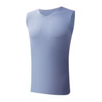 猫人(MiiOW)男士背心男随心裁无痕宽肩无袖T恤运动内衣打底汗衫 白色+白色 3XL