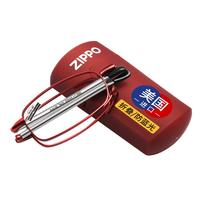 ZIPPO美国折叠打火机便携老花镜镜片超轻高清防蓝光女款红色 150度 富贵红 150度（50-54岁）