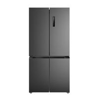 美的 MR-635WSPZE 风冷十字对开门冰箱 605L 炭灰-月夜