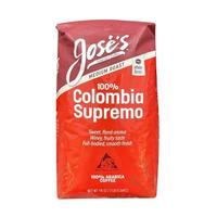 Jose's美国哥伦比亚阿拉比卡咖啡豆1.36kg 中烘黑咖啡25年6月到期 哥伦比亚花香咖啡豆 1.36kg 1袋