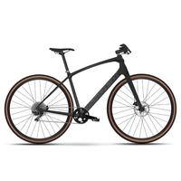 崔克（TREK）FX SPORT 5 碳纤维通勤多功能自行车平把公路车门店提取 哑光黑橄榄色/深烟灰色 XS（身高147-155CM） 11速