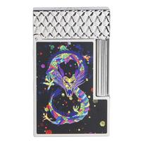 S.T.Dupont都彭打火机朗声生肖龙年祥龙CLING都澎打火机C16527 黑色祥龙C16527单机 1支