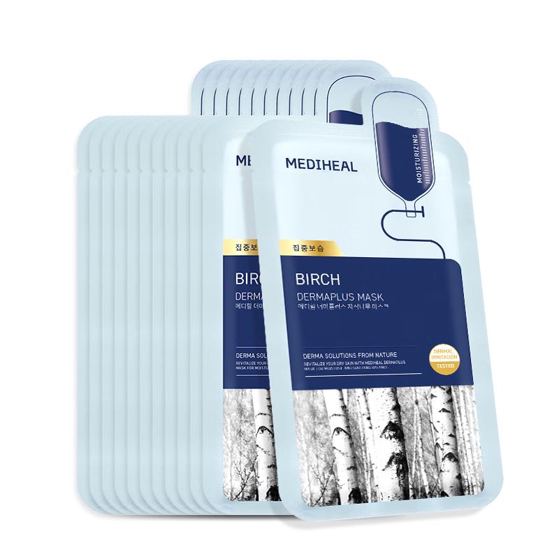  MEDIHEAL/美迪惠尔 桦树精粹 保湿面膜  12片