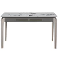 全友家居岩板餐桌椅组合小户型客厅折叠餐桌现代简约餐厅家用多功能 岩板|常规款餐桌（单餐桌无餐椅）