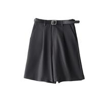 【高腰显瘦五分休闲裤】春夏款百搭通勤风a字阔腿裤中裤女