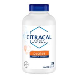 Citracal 柠檬酸钙 维生素D3 助力骨骼 500IU 375粒瓶 1件装 适合成人