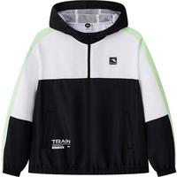 361°儿童春秋款男童中大童梭织连帽外套保暖简约时尚女童小童运动外套