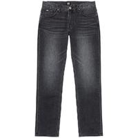 Lee凉凉裤25早春723修身中腰直筒轻薄怀旧复古黑灰色男牛仔裤 黑灰色 29