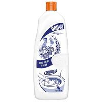 威猛先生(Mr Muscle)洁厕剂480g 洁厕灵 洁厕液 家用厕所马桶清洁 除尿垢杀菌去除异味 松木清香丨洁厕液900g*2瓶