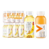 农夫山泉 NONGFU SPRING小瓶饮料 mini装 茶π 蜜桃乌龙+维他命水(柑橘) 250ml*12瓶*2包