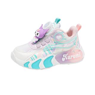 凯蒂猫 Hello Kitty【校园运动鞋】儿童运动鞋女童库洛米形象鞋子双网透气舒适跑步鞋