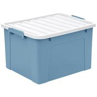 Citylong 禧天龙 高韧性抗压收纳箱 65L 石青色