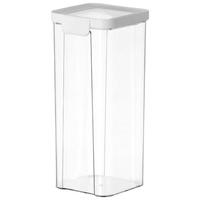 懒角落方形密封罐食品级塑料密封罐杂粮厨房香料收纳罐咖啡豆储存1800ML 方形密封罐 1800ML