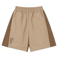 探路者(TOREAD) 儿童五分裤男中大童装夏季款轻薄透气休闲运动短裤 卡其 140