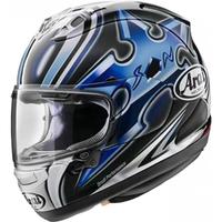 Arai摩托车头盔RX-7X骑行赛道全款四季男女机车跑盔 Nakano-Shuriken Silver限量版 L码