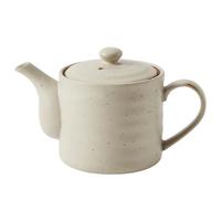 NITORI宜得利家居 品茗主人单杯茶盏酒杯家用日式陶瓷茶具茶壶茶碗茶杯 500ml茶壶 象牙白