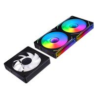 玩嘉星磁 磁吸积木风扇 黑色反叶 三联包套装 电脑机箱风扇（免线材拼接/ARGB灯效/智能温控）