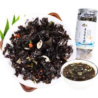 派绅幼嫩免洗有机紫菜海带裙带菜海产干货紫菜虾皮蛋花汤食材 速食紫菜汤120g