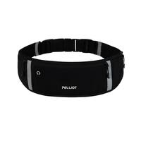 伯希和（Pelliot）跑步腰包男女运动手机包单肩斜挎胸包轻便隐形耐用 冰河灰 均码