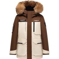 坦博尔 情侣款派克连帽羽绒服