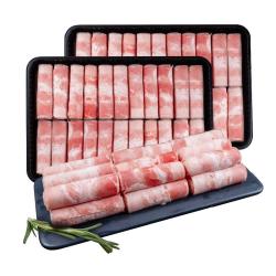 东方港湾 澳洲M3原切牛肉卷 净重2斤 谷饲肥牛卷片 火锅食材生鲜涮煮烤肉 澳洲M3牛肉