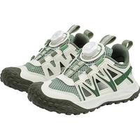 哈比熊男童春秋儿童运动鞋软底轻便夏季跑步鞋女童2024旋钮扣鞋 白绿 （单网镂空）夏季款 32 鞋内长20.7cm