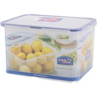乐扣乐扣（LOCK&LOCK）塑料保鲜盒泡菜腌菜野餐盒食品级冰箱收纳盒大容量 长方形4.5L