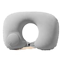 巴迪高按压充气u型枕头旅行枕便携长途高铁飞机睡觉头枕护颈枕靠枕