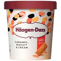 哈根达斯 Haagen-Dazs）焦糖饼干奶油冰淇淋 100ml/杯 小杯装