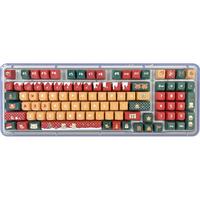 罗技（Logitech）ALTO KEYS K98M\K98S客制化机械键盘 无线蓝牙键盘双模mac ipad键盘98键游戏办公键盘 AI 热插拔 K98M星暮紫+圣诞熊猫键帽