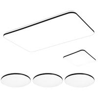 雷士（NVC） led客厅灯吸顶灯现代简约灯具2025客厅卧室餐厅灯三室两厅 力荐~C1套装-遥控客厅+卧室*4