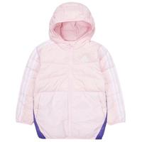 阿迪达斯 adidas女小童休闲运动连帽保暖羽绒服冬装童装