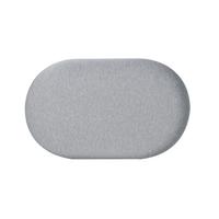 OSTRICHPILLOW颈椎枕睡觉枕头人体工学慢回弹记忆棉枕芯睡眠枕护颈枕头 浅灰色