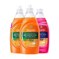 蔬果园地板清洁剂 养护瓷砖清洗剂强力杀菌木地板大理石拖地液 高浓缩地板剂500g*3