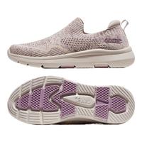 骆驼（CAMEL）夏季户外休闲运动透气网面鞋男女轻便飞织休闲鞋F24B304077 39 紫丁香色，女