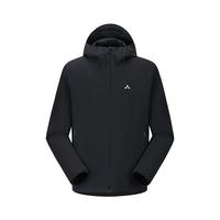 巍德（VAUDE）软壳衣男户外骑行透气防风登山服夹克连帽软壳衣VG2426104 VAUDE黑丨轻量透气 3XL（191-210斤）