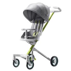 babycare 婴儿推车遛娃遛神器溜娃童车双向推行-时光银