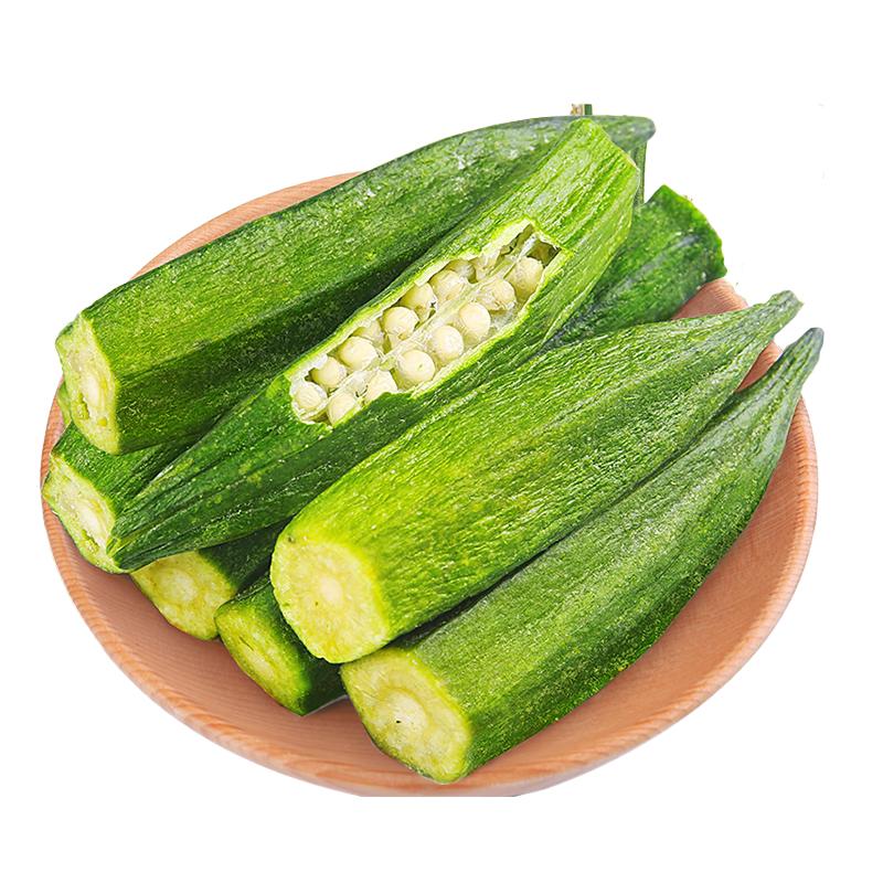 胶缤秋葵干果蔬脆干零食秋葵脆蔬菜干蜜饯果干休闲零食小吃250克*1袋