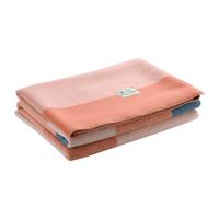 SHERWOOD羊毛羊绒毯 四季办公室沙发盖毯时尚披肩毛毯单双人夏季空调毯 【美丽诺认证】加厚款黄色-3.3斤 150*200cm