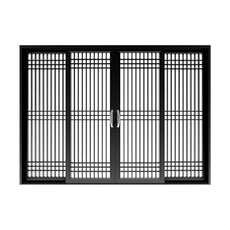 新豪轩门窗铂轩80客厅卧室隔断推拉门 三轨全玻（元/㎡）