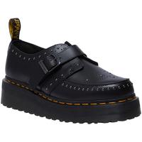 马丁(马汀博士 Dr.Martens)Ramsey Quad Monk男女新春夏孟克光面增高厚底单鞋 黑色 36