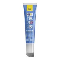 首力免钉胶玻璃胶强力胶防水防霉万能胶粘墙厨卫塑料木材瓷砖密封胶水 手挤型【透明60ml*10支】含工具