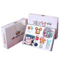 迪士尼新生儿盒婴儿玩具0-6-12个月高档实用满月儿童布书