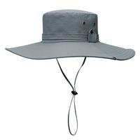 GLO-STORY户外防紫外线渔夫帽大帽檐夏季登山遮阳吸汗透气防晒帽MMZ014158