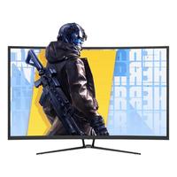 泰坦军团40英寸显示器2K144Hz曲面电竞游戏C40MQR台式电脑大屏幕