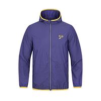 多威 跑步外套轻薄干爽防泼水夏季户外防风男士外套薄款运动服2712003 青石蓝 L