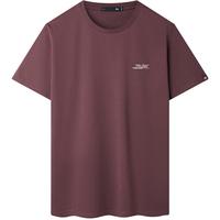 海澜之家（HLA）短袖T恤男25大码三体联名系列凉感短袖男夏季 暗红GC L 175/92A 137~150斤