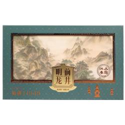 西湖 牌2025新茶绿茶龙井茶叶 明前特级200g高端礼盒春茶 春山江霭-明前特级龙井茶200g