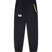 安德玛(Under Armour)儿童休闲长裤春季女男童舒适梭织长裤251123367 黑色 130cm